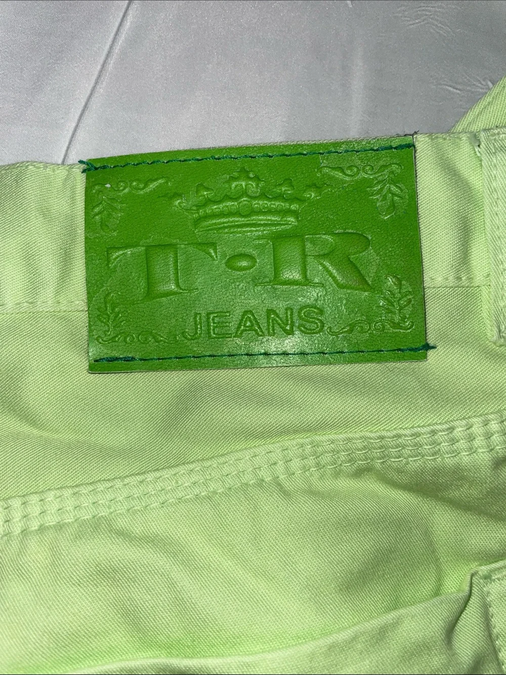 TRUE RELIGION LIGHT GREEN JEANS FTL-05-157
